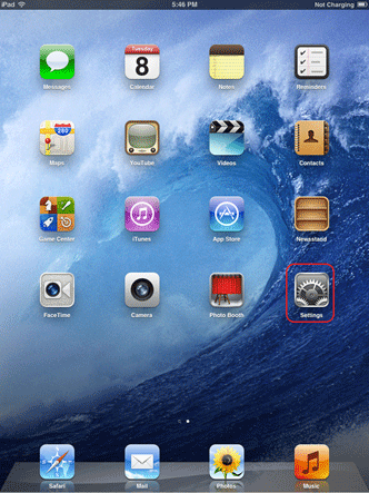 iOS Desktop, Settings